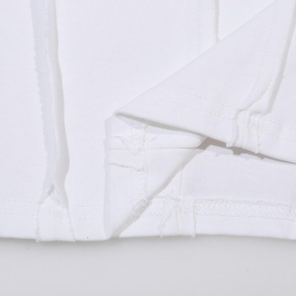 Thug Club White T Shirt With Minimalist Design - Picture 7 of 8